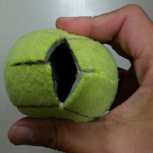 テニスボールの空気圧をもとに戻す方法 Ysklog